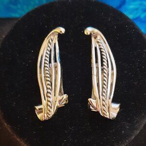 Vintage Avon Silver-tone Clip-on Earrings